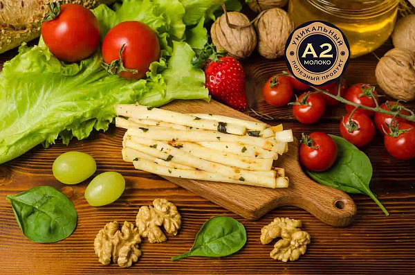 Сыр чечил «Сальково» с томатами